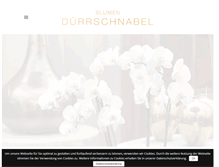 Tablet Screenshot of blumen-duerrschnabel.de